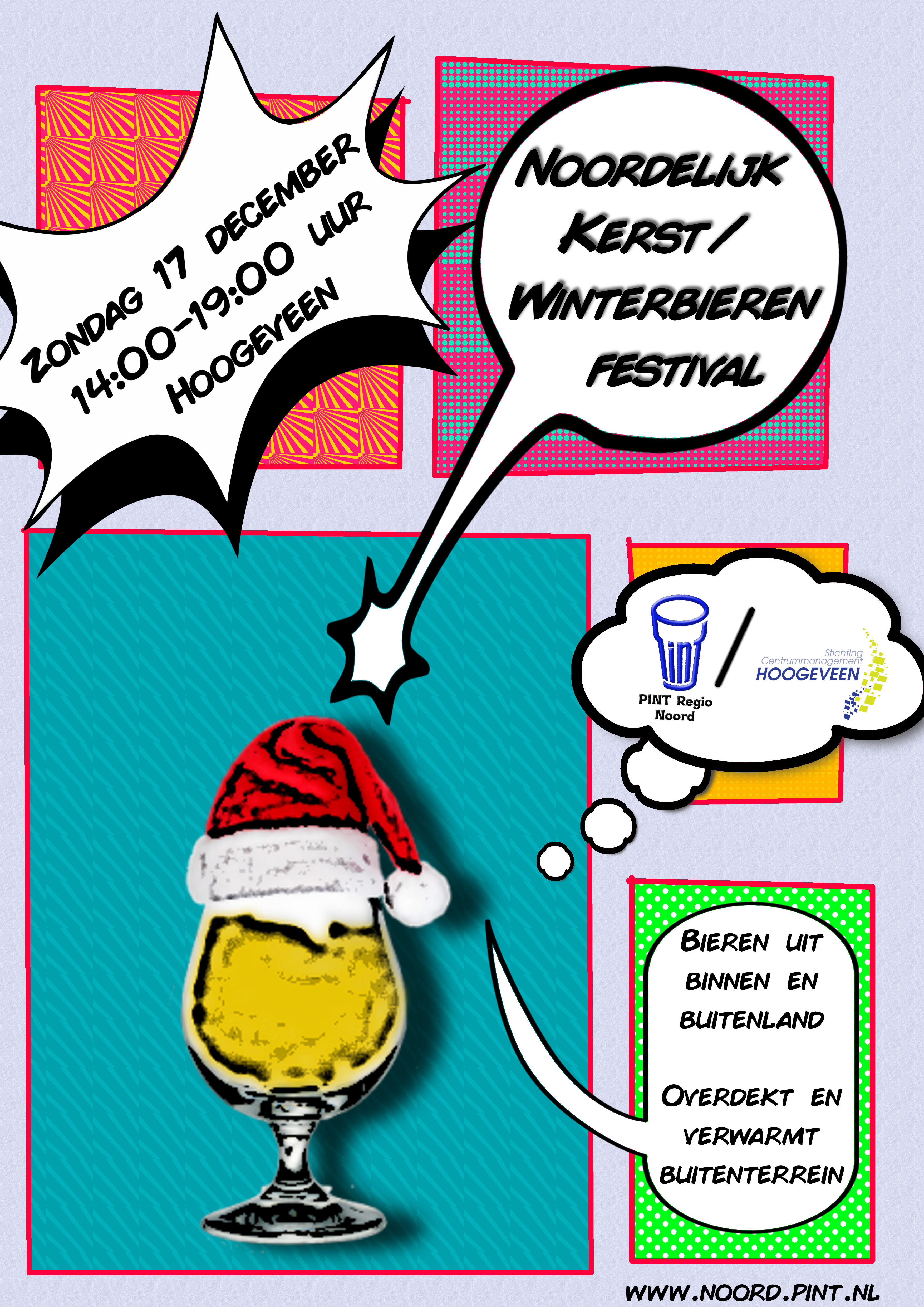 pint poster kerst en winter 17