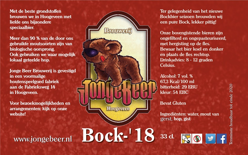 bock 18 etiket